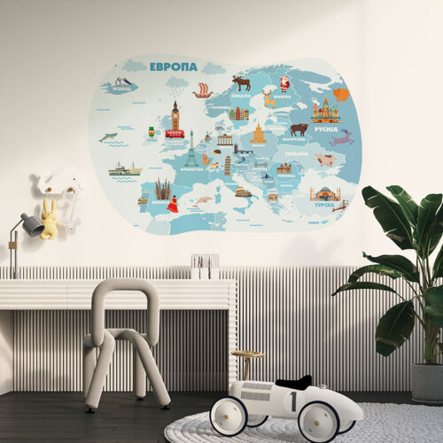 Mapa Evrope 1