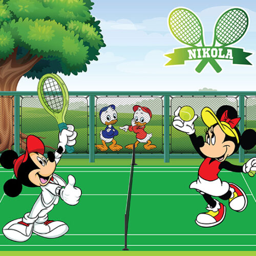 Foto tapete Tenis