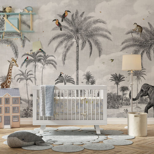 Foto tapete Painted jungle 5