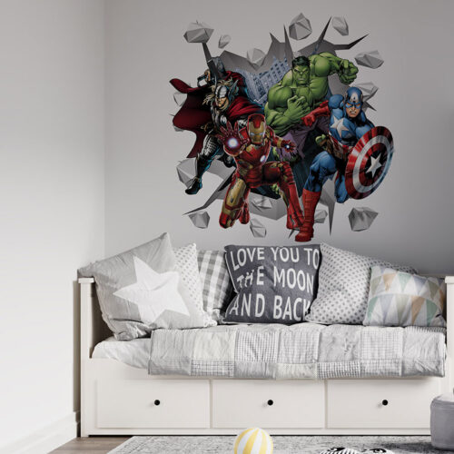 3D Avengers stiker