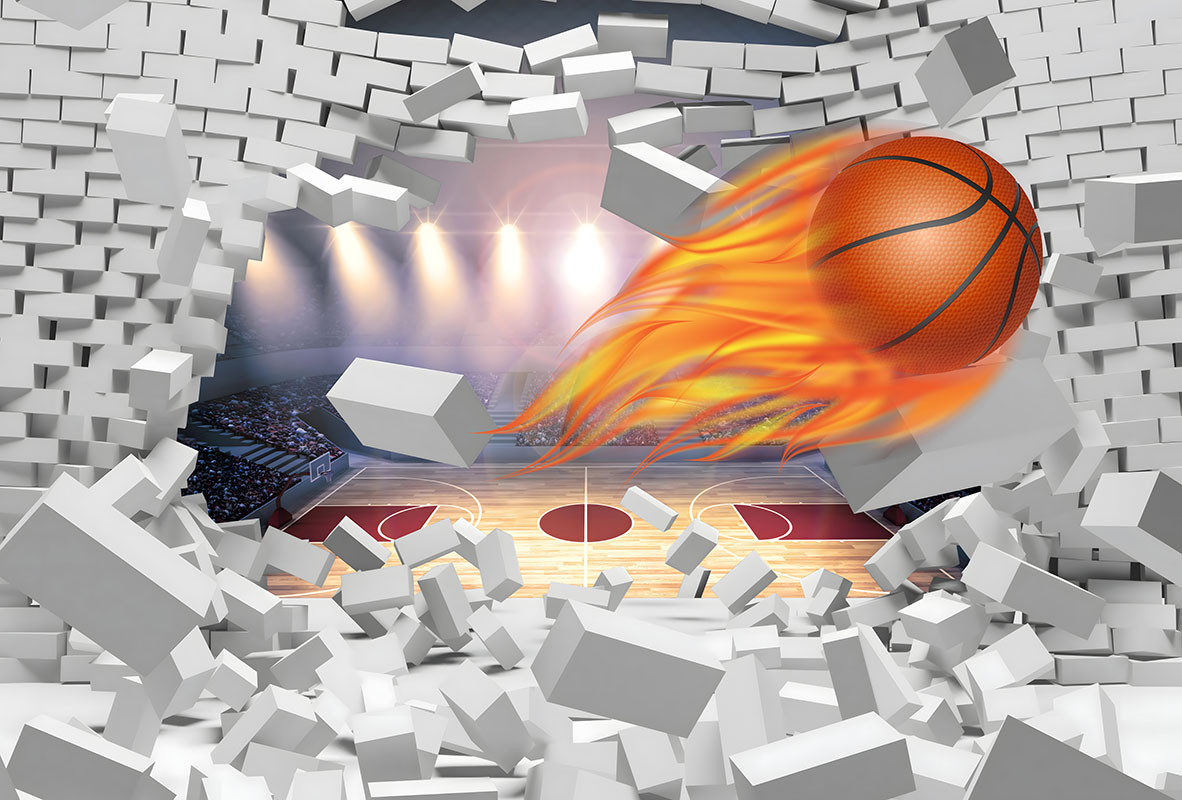 Foto Tapete 3D Basketball 1