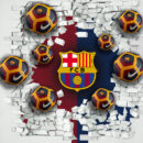 Foto Tapete 3D Fudbal 3