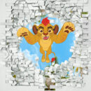 Foto Tapete 3D Lion Guard