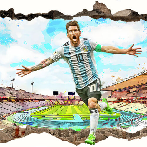 3D Messi 2