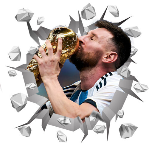 3D Messi 3