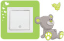 Baby boy 3 stiker oko prekidaca