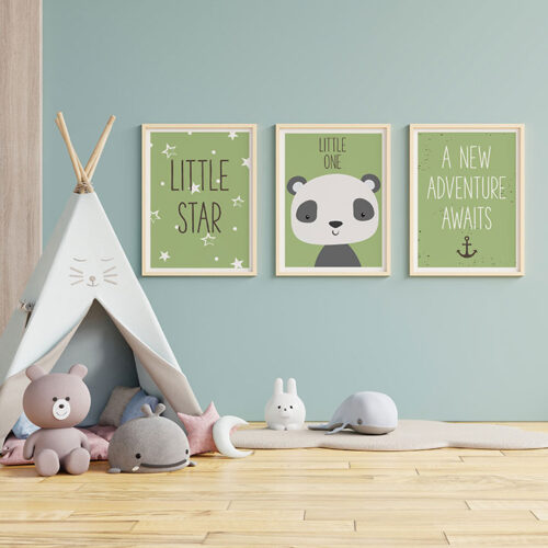 Adventure 4 komplet 3 postera