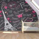 Foto tapete Bonjour 2
