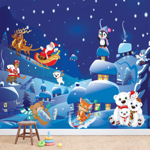 Foto tapete Winter Night